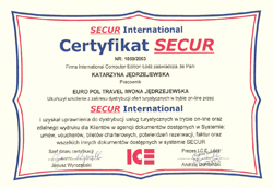 Certyfikat Secur